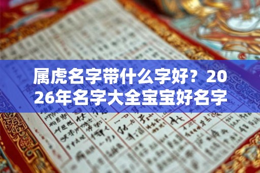 属虎名字带什么字好？2026年名字大全宝宝好名字