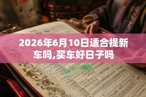 2026年6月10日适合提新车吗,买车好日子吗