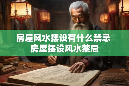 房屋风水摆设有什么禁忌 房屋摆设风水禁忌