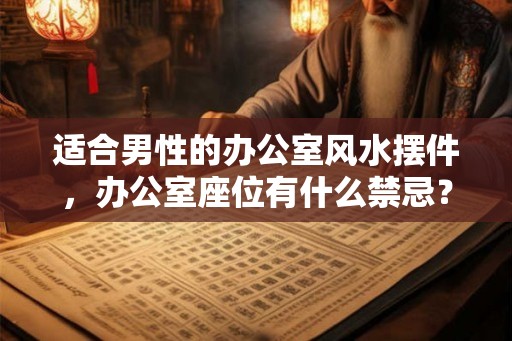适合男性的办公室风水摆件，办公室座位有什么禁忌？