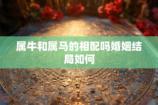 属牛和属马的相配吗婚姻结局如何