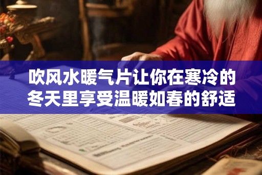 吹风水暖气片让你在寒冷的冬天里享受温暖如春的舒适体验