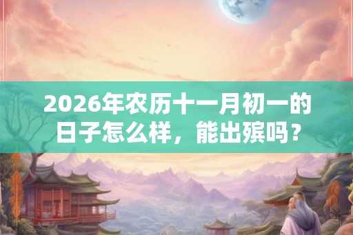 2026年农历十一月初一的日子怎么样,能出殡吗? 2026年农历十一月初一的日子怎么样,能出殡吗?