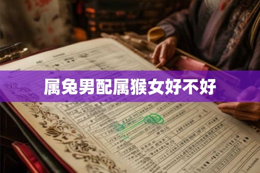 属兔男配属猴女好不好