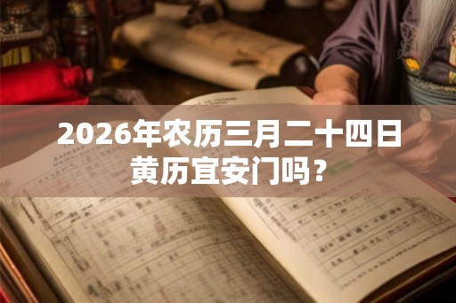 2026年农历三月二十四日黄历宜安门吗? 2026年农历三月二十四日黄历宜安门吗?