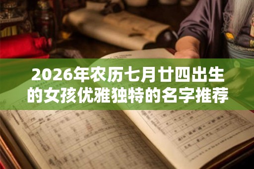 2026年农历七月廿四出生的女孩优雅独特的名字推荐
