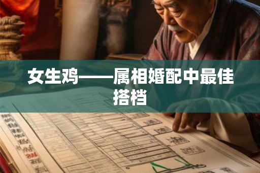 女生鸡——属相婚配中最佳搭档