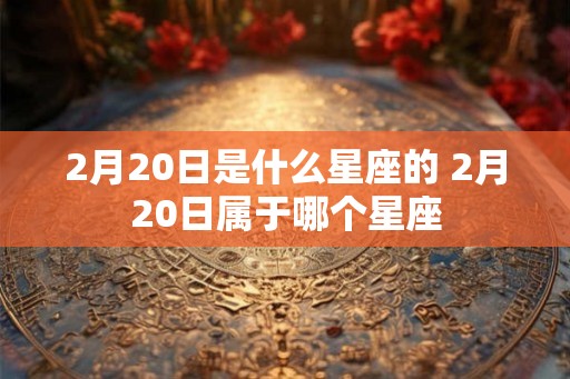 2月20日是什么星座的 2月20日属于哪个星座