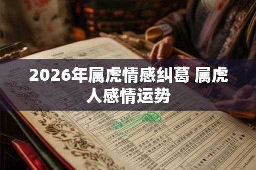 2026年属虎情感纠葛 属虎人感情运势