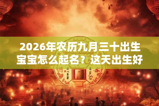 2026年农历九月三十出生宝宝怎么起名?这天出生好命吗? 2026年农历九月三十出生宝宝怎么起名?这天出生好命吗?