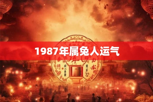 1987年属兔人运气