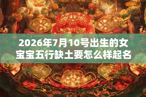 2026年7月10号出生的女宝宝五行缺土要怎么样起名字 2026年7月10号出生的女宝宝五行缺土要怎么样起名字