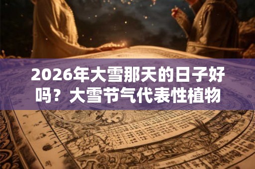 2026年大雪那天的日子好吗？大雪节气代表性植物