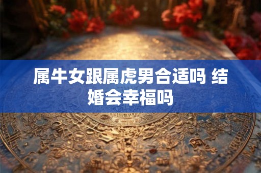 属牛女跟属虎男合适吗 结婚会幸福吗