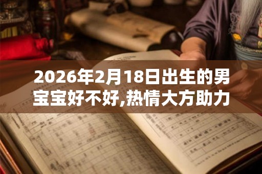 2026年2月18日出生的男宝宝好不好,热情大方助力家业