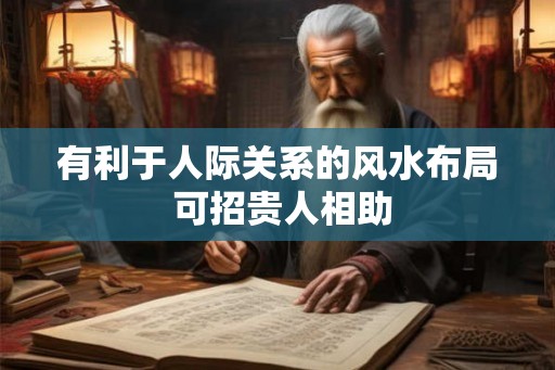 有利于人际关系的风水布局 可招贵人相助