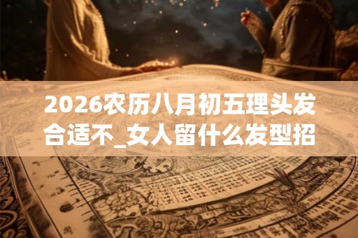 2026农历八月初五理头发合适不_女人留什么发型招财 2026农历八月初五理头发合适不_女人留什么发型招财