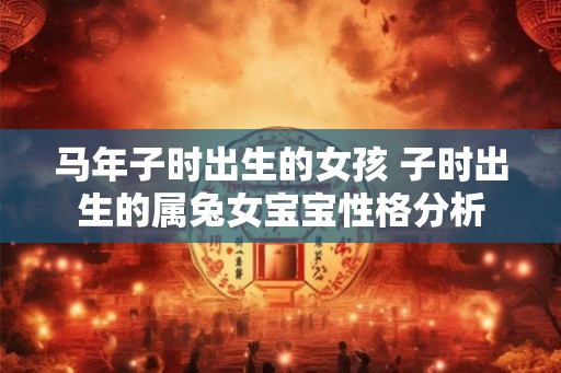 马年子时出生的女孩 子时出生的属兔女宝宝性格分析 马年子时出生的女孩 子时出生的属兔女宝宝性格分析
