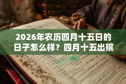 2026年农历四月十五日的日子怎么样？四月十五出殡合适吗？
