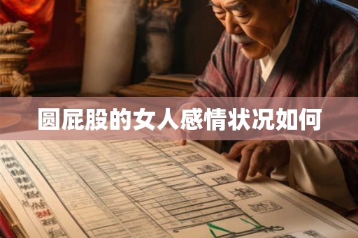 圆屁股的女人感情状况如何
