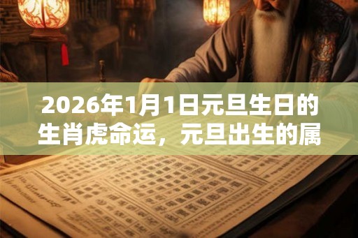 2026年1月1日元旦生日的生肖虎命运，元旦出生的属虎人性格如何？