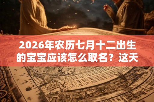 2026年农历七月十二出生的宝宝应该怎么取名?这天出生的孩子好吗? 2026年农历七月十二出生的宝宝应该怎么取名?这天出生的孩子好吗?