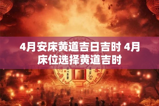 4月安床黄道吉日吉时 4月床位选择黄道吉时