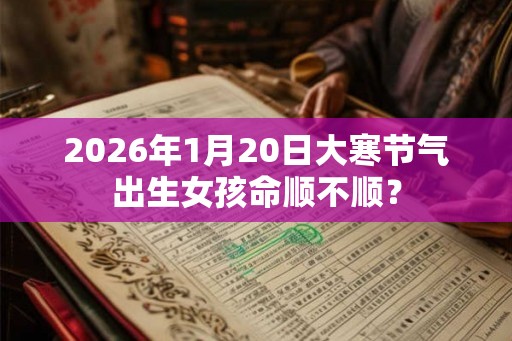 2026年1月20日大寒节气出生女孩命顺不顺？