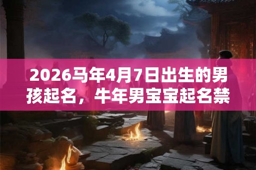 2026马年4月7日出生的男孩起名，牛年男宝宝起名禁忌