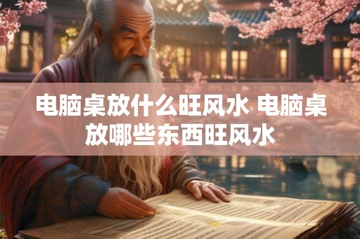 电脑桌放什么旺风水 电脑桌放哪些东西旺风水