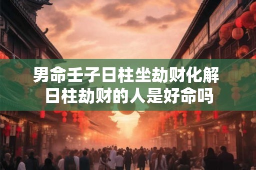 男命壬子日柱坐劫财化解 日柱劫财的人是好命吗 男命壬子日柱坐劫财化解 日柱劫财的人是好命吗