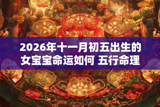 2026年十一月初五出生的女宝宝命运如何 五行命理查询