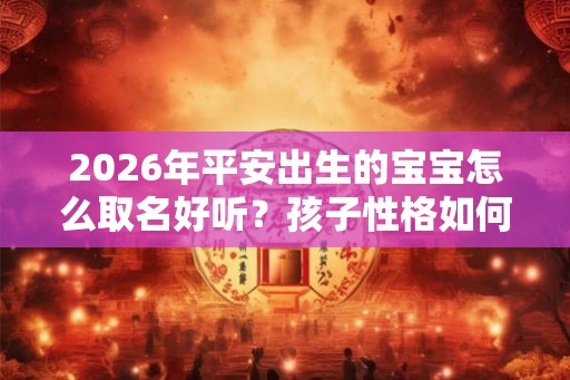 2026年平安出生的宝宝怎么取名好听？孩子性格如何？