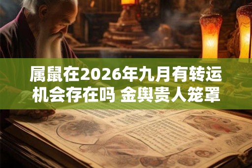 属鼠在2026年九月有转运机会存在吗 金舆贵人笼罩运气