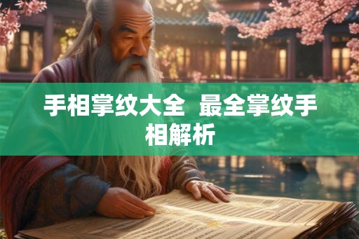 手相掌纹大全 最全掌纹手相解析 手相掌纹大全 最全掌纹手相解析