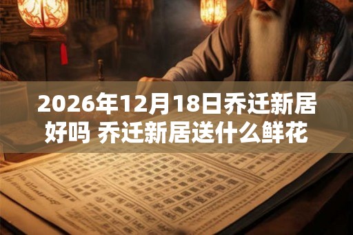 2026年12月18日乔迁新居好吗 乔迁新居送什么鲜花