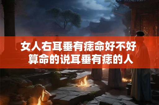 女人右耳垂有痣命好不好 算命的说耳垂有痣的人 女人右耳垂有痣命好不好 算命的说耳垂有痣的人