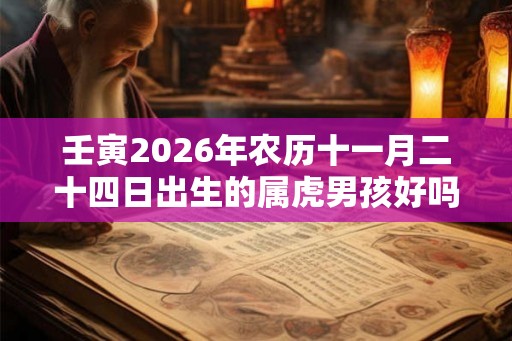 壬寅2026年农历十一月二十四日出生的属虎男孩好吗? 壬寅2026年农历十一月二十四日出生的属虎男孩好吗?