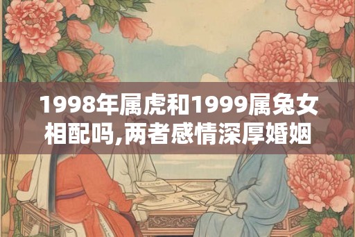 1998年属虎和1999属兔女相配吗,两者感情深厚婚姻幸福长久