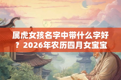 属虎女孩名字中带什么字好？2026年农历四月女宝宝名字