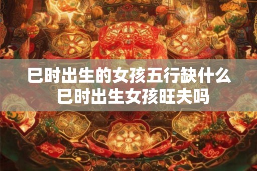 巳时出生的女孩五行缺什么  巳时出生女孩旺夫吗