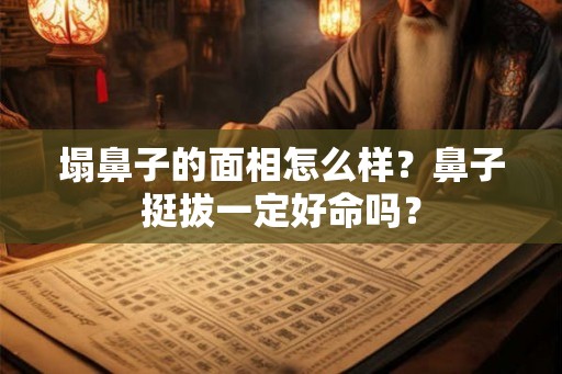 塌鼻子的面相怎么样?鼻子挺拔一定好命吗? 塌鼻子的面相怎么样?鼻子挺拔一定好命吗?
