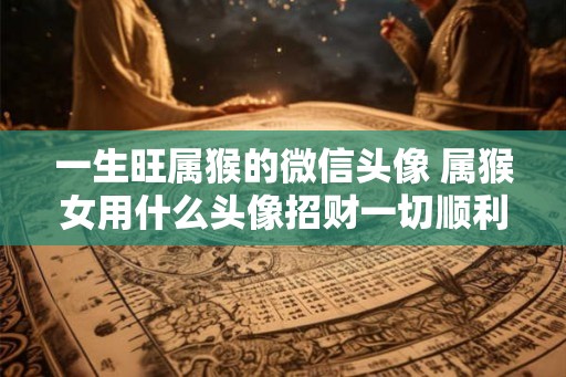 一生旺属猴的微信头像 属猴女用什么头像招财一切顺利