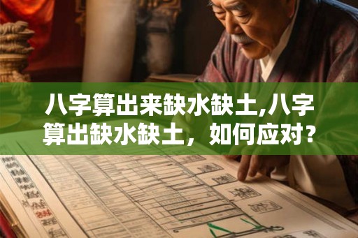 八字算出来缺水缺土,八字算出缺水缺土，如何应对？