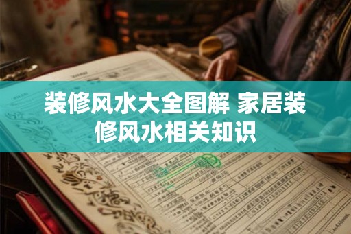 装修风水大全图解 家居装修风水相关知识