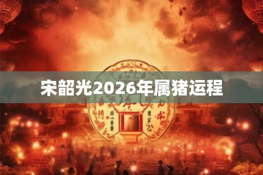 宋韶光2026年属猪运程