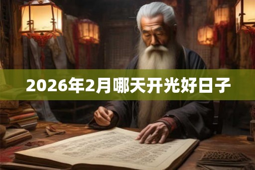 2026年2月哪天开光好日子
