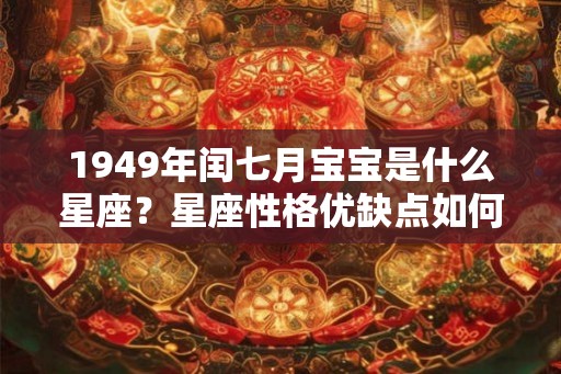 1949年闰七月宝宝是什么星座？星座性格优缺点如何？