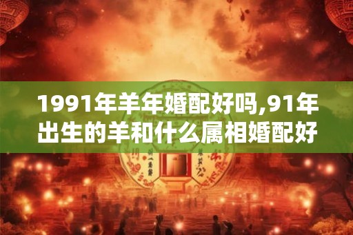 1991年羊年婚配好吗,91年出生的羊和什么属相婚配好