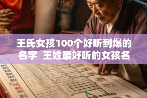 王氏女孩100个好听到爆的名字 王姓最好听的女孩名字 王氏女孩100个好听到爆的名字 王姓最好听的女孩名字